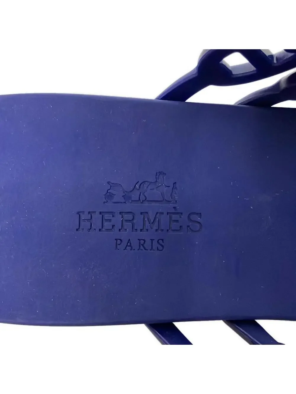 Hermes Island Purple Rubber Women's #295549H53B